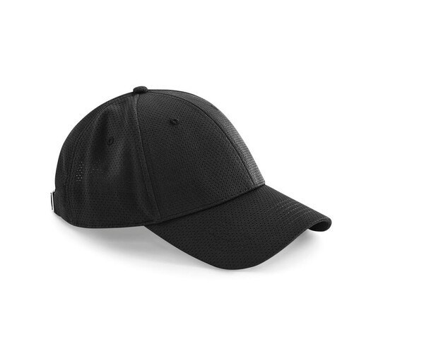 Beechfield BF196 - Atmungsaktive 6-Panel Mesh Kappe mit Verstellbarem Verschluss