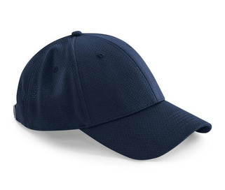 Beechfield BF196 - Atmungsaktive 6-Panel Mesh Kappe mit Verstellbarem Verschluss