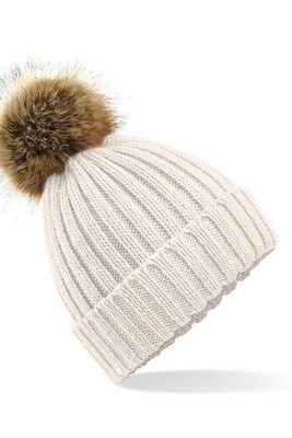Beechfield BF412 - Berretto Pop Pom a rete grande
