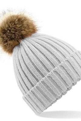 Beechfield BF412 - Groot gaas Pop Pom muts
