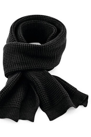 Beechfield BF424 - Cozy Waffle Knit Thermal Scarf by Beechfield