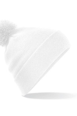 Beechfield BF426 - Elegant Faux Fur Pompom Beanie for All Seasons