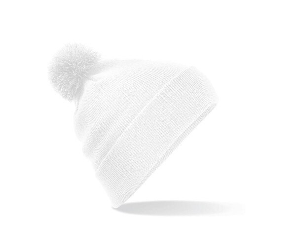 Beechfield BF426 - Elegant Faux Fur Pompom Beanie for All Seasons