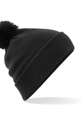 Beechfield BF426 - Elegant Faux Fur Pompom Beanie for All Seasons
