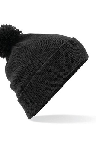 Beechfield BF426 - Elegant Faux Fur Pompom Beanie for All Seasons