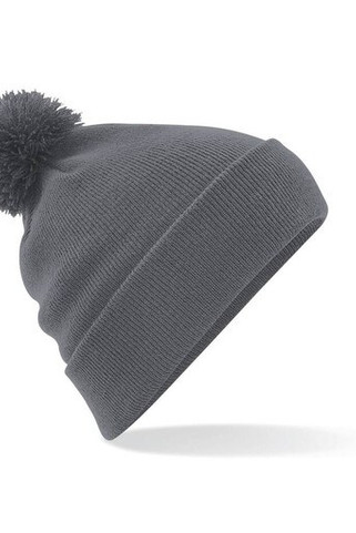 Beechfield BF426 - Stijlvolle Pompom Beanie voor Herfst en Winter
