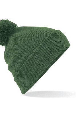Beechfield BF426 - Elegant Faux Fur Pompom Beanie for All Seasons
