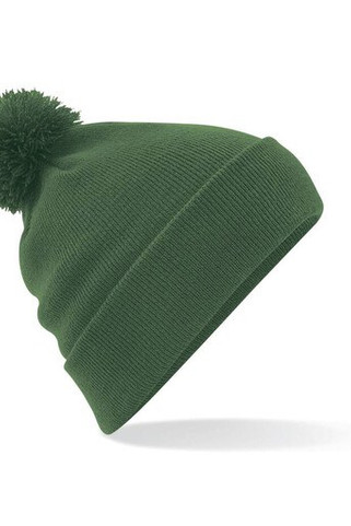 Beechfield BF426 - Elegant Faux Fur Pompom Beanie for All Seasons