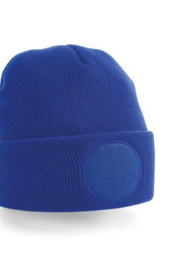 Beechfield BF446 - Customizable Soft-Touch Acrylic Beanie with Yoke