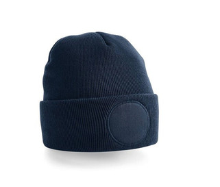 Beechfield BF446 - Customizable Soft-Touch Acrylic Beanie with Yoke