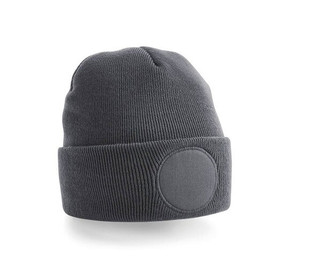 Beechfield BF446 - Customizable Soft-Touch Acrylic Beanie with Yoke