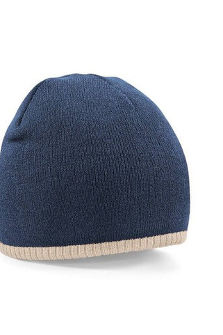 Beechfield BF44C - Two-tone beanie knitted hat