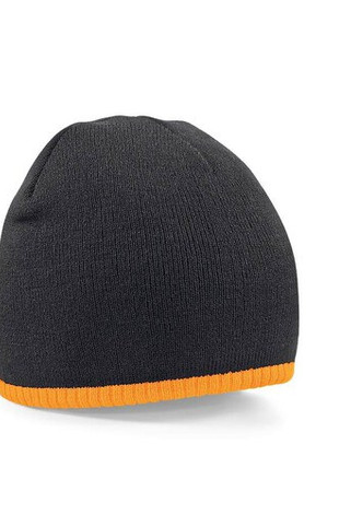 Beechfield BF44C - Two-tone beanie knitted hat