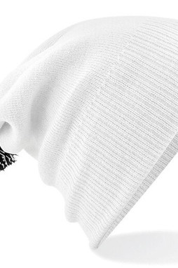 Beechfield BF450 - Trendy Two-Tone Pompom Winter Beanie