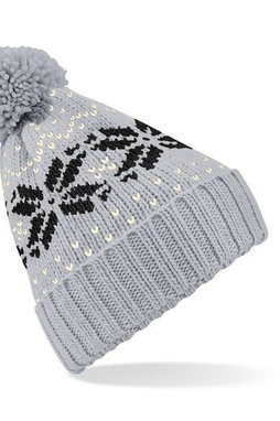 Beechfield BF456 - Fair Isle Snowstar Beanie Mütze