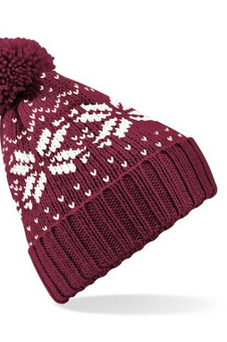 Beechfield BF456 - Fair Isle Snowstar Beanie