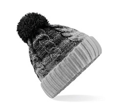 Beechfield BF459 - Bonnet Douillet à Pompon en Laine Synthétique