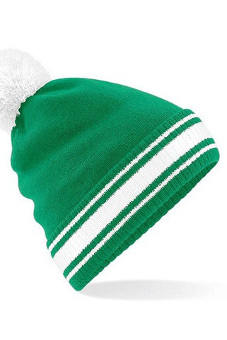 Beechfield BF472 - Beechfield BF472 Two-Tone Pompom Winter Beanie