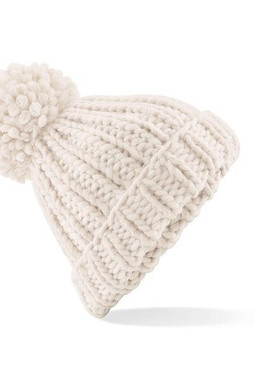 Beechfield BF483 - Large hand knitted hat