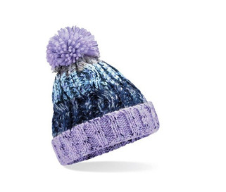 Beechfield BF486B - Korkskruvbar barns hatt med pompom