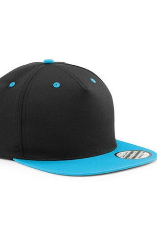 Beechfield BF610C - Петстранна шапка с контрастен козирка