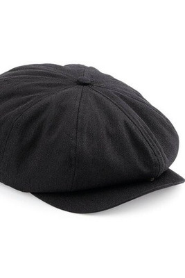 Beechfield BF624 - Vintage Style Herringbone Newsboy Cap