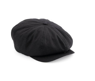 Beechfield BF624 - Винтидж стил Herringbone Newsboy Cap