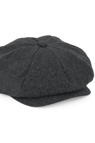 Beechfield BF629 - Șapcă Newsboy din lână melton