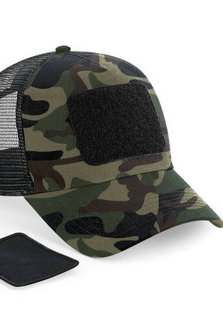 Beechfield BF641 - Personalisierbare Trucker Kappe mit abnehmbarem Patch