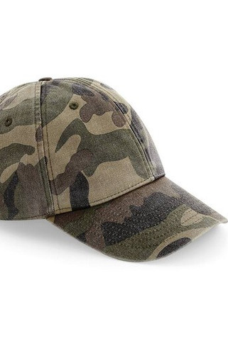 Beechfield BF655 - Classic Vintage Cotton Cap with Adjustable Brass Buckle