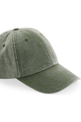 Beechfield BF655 - Classic Vintage Cotton Cap with Adjustable Brass Buckle