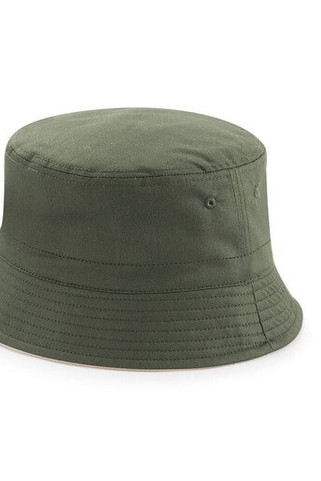 Beechfield BF686 - Reversible Cotton Bucket Hat with Ventilation Eyelets