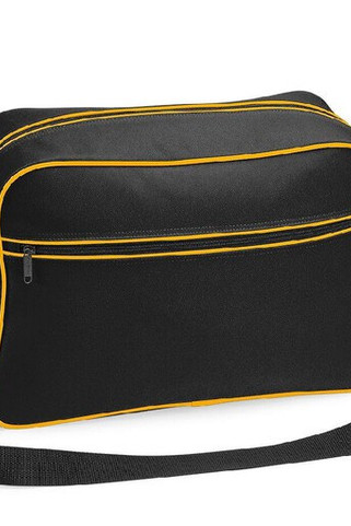 Bag Base BG140 - Retro Skuldertaske med Justerbar Rem