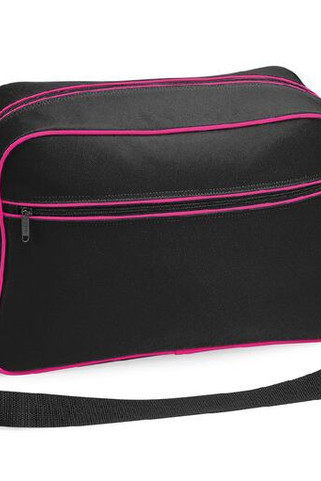 Bag Base BG140 - Retro Skuldertaske med Justerbar Rem