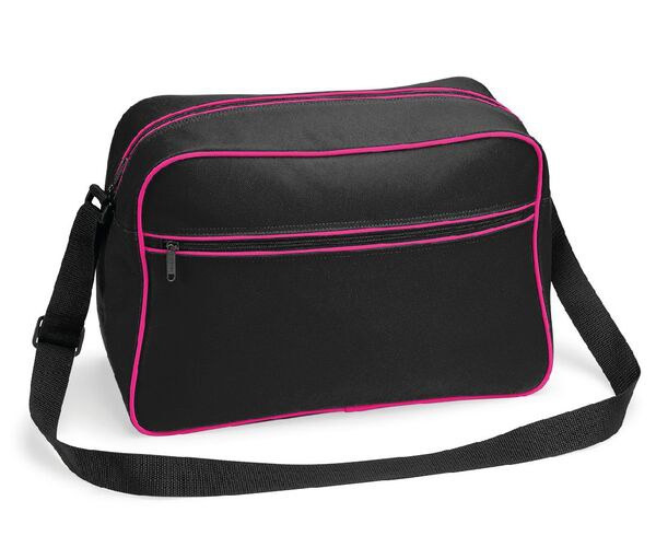 Bag Base BG140 - Retro Skuldertaske med Justerbar Rem