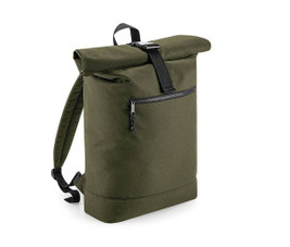 Bag Base BG286 - Roller Zipper Backpack In Recycled Materials