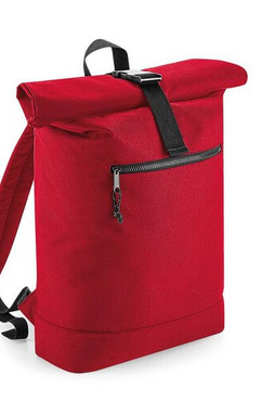 Bag Base BG286 - Roller Zipper Backpack In Recycled Materials