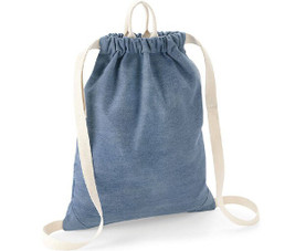 Bag Base BG642 - Modern Denim Gymväska för Män