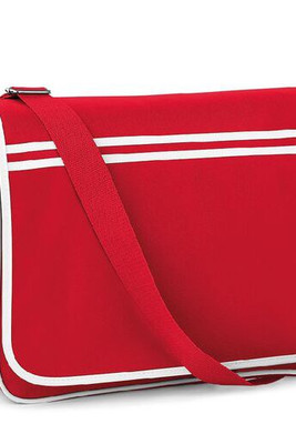 Bag Base BG710 - Retro Messenger Bag Adjustable Shoulder Strap