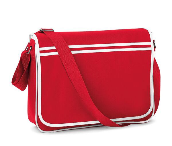 Bag Base BG710 - Retro Messenger Bag Adjustable Shoulder Strap