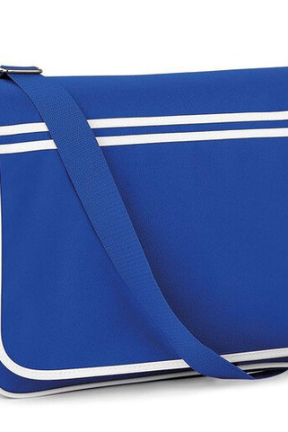 Bag Base BG710 - Retro Messenger Bag Adjustable Shoulder Strap