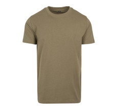 Build Your Brand BY004 - T-shirt Confortable à Col Rond en Coton