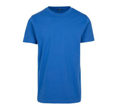 Build Your Brand BY004 - T-shirt Confortable à Col Rond en Coton