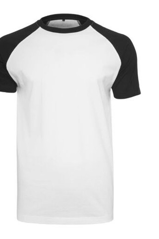 Build Your Brand BY007 - Trendiges Baseball Raglan T-Shirt für Sportfans
