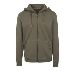 Build Your Brand BY012 - zipped hooded sweatshirt heavy
