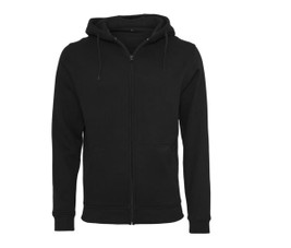 Build Your Brand BY012 - Komfortabler Kapuzenpullover mit Reißverschluss