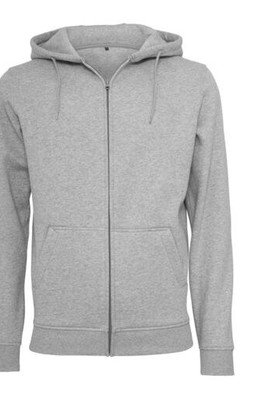 Build Your Brand BY012 - zipped hooded sweatshirt heavy