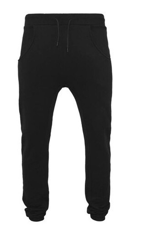 Build Your Brand BY013 - wide jogging pants crotch