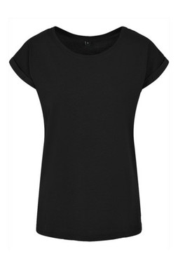 BUILD YOUR BRAND BY021 - T-shirt Femme Élégance Coton Léger