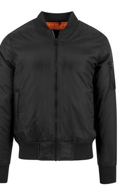 Build Your Brand BY030 - Elegant Moderne Bomberjakke med Tilpasningsmuligheder